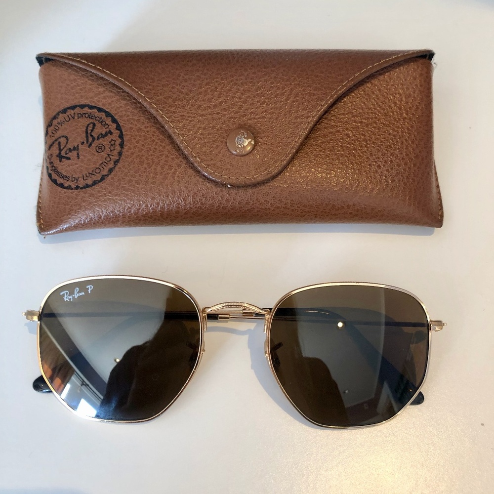 Ray-Ban Hexagonal Flat Lenses Sunglasses
